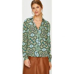 Trussardi Jeans - Koszula. Koszule damskie TRUSSARDI JEANS, bez wzorów, z jeansu, casualowe, bez kołnierzyka, bez ramiączek. W wyprzedaży za 429.90 zł.