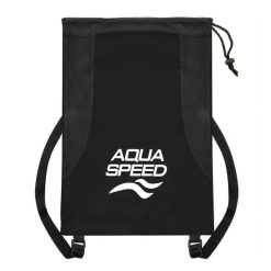 Aqua Speed - Duży plecak siatkowy na basen wentylowany na mokry sprzęt. Białe plecaki męskie Aqua-Speed, bez wzorów, z materiału, sportowe. Za 41.98 zł.