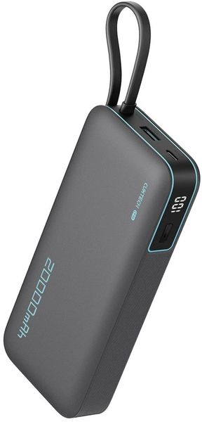 Cuktech CUKP200NGLDG 20000 mAh USB-C 55W szary. Szare powerbanki . Za 109.90 zł.