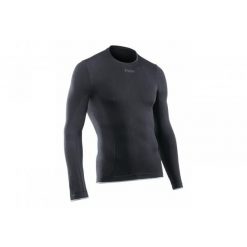 Bielizna z długim rękawem Northwave Surface. Czarna bluzy męskie Northwave, bez wzorów, sportowe, bez ramiączek, bez kaptura. Za 324.60 zł.