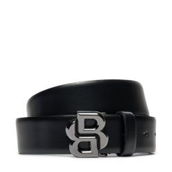 Pasek Męski BOSS. Czarne paski męskie Boss. Za 379.99 zł.