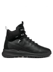 Geox Trapery D Pg1X B Abx D46VRB 08522 C9999 Czarny. Czarne trapery damskie Geox, z materiału, bez zapięcia. Za 799.99 zł.