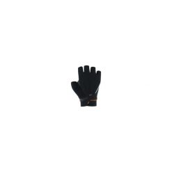 Rękawiczki rowerowe Roeckl half finger czarne. Czarne rękawiczki damskie ROECKL, bez wzorów. Za 515.25 zł.
