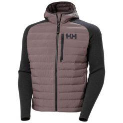Kurtka z kapturem Helly Hansen Arctic Ocean Hybrid. Szare kurtki męskie Helly Hansen, s, bez wzorów, z materiału, z kapturem. Za 698.50 zł.