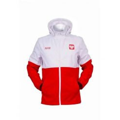 Kurtka softshell PROS SPORT Polska męska. Białe kurtki sportowe męskie Pros, m, bez wzorów, z dzianiny, z kapturem. Za 299.00 zł.