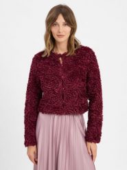 Rich & Royal Bluza Kobiety Sztuczne włókno lila, S. Bluzy damskie Rich & Royal, s, bez wzorów, z włókna, bez ramiączek, bez kaptura. Za 429.95 zł.