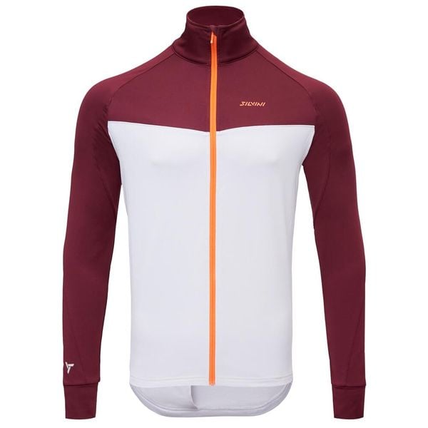 Bluza do narciarstwa biegowego rozpinana męska Silvini Matesio. Czerwone bluzy męskie Silvini, m, bez wzorów, bez ramiączek, bez kaptura. W wyprzedaży za 333.00 zł.