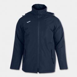 Kurtka wiatroszczelna Joma Trivor. Niebieskie kurtki męskie Joma, xs, bez wzorów, z materiału, z kapturem. Za 409.00 zł.