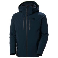 Kurtka narciarska Helly Hansen Steilhang 2.0. Niebieskie kurtki sportowe męskie Helly Hansen, na zimę, m, bez wzorów, bez kaptura, narciarskie. W wyprzedaży za 2,380.50 zł.