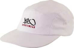 Czapka 8527 K1x z bawełnianego twillu, Onesize. Białe czapki damskie K1X, bez wzorów, z bawełny, sportowe. Za 171.99 zł.