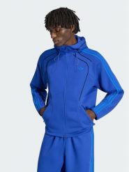 Adidas Polar Spacer Teamgeist 26 Cutline Fullzip Hoodie KW0887 Niebieski Regular Fit. Niebieskie bluzy męskie Adidas, m, bez wzorów, z polaru, bez kaptura, trekkingowe. Za 369.99 zł.