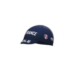 Czapka rowerowa Alé Cycling Federazione Francese Ciclismo One size Granatowy. Białe czapki damskie ALÉ CYCLING, bez wzorów. W wyprzedaży za 130.99 zł.