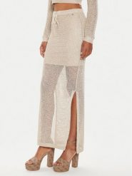 Guess Spódnica maxi Morgen W4YD1L Z37G0 Szary Regular Fit. Szare spódnice damskie Guess, l, z aplikacjami, z syntetyku, maxi. Za 299.99 zł.