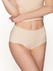 Figi Model BBL 155 Beige - Babell. Brązowe majtki damskie Babell, z bawełny. Za 75.60 zł.
