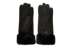 EMU AUSTRALIA W9405 Apollo Bay Gloves black, rękawiczki damskie, rozmiar XS/S. Czarne rękawiczki damskie Emu Australia, bez wzorów, ze skóry. Za 529.90 zł.