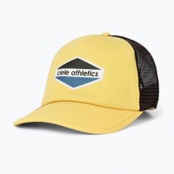 Czapka z daszkiem Ciele Athletics TRLCap SC Field UpDown. Żółte czapki damskie Ciele Athletics, bez wzorów. Za 129.99 zł.