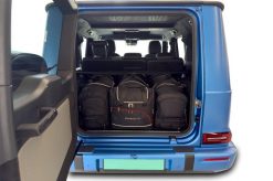 Torby Do Bagażnika Mercedes-Benz G Eq Ev 2024+ 4Szt Kjust. Czarne torby podróżne damskie KJUST, bez wzorów, z kauczuku. Za 1,330.00 zł.