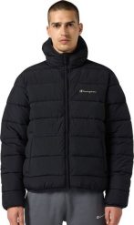 Kurtka męska Champion Kurtka męska Hooded Jacket czarna 221548 KK001 M. Czarne kurtki męskie Champion, m, bez wzorów, bez kaptura. Za 452.51 zł.