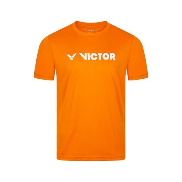 Koszulka sportowa unisex VICTOR T-43105 O. Brązowe koszulki sportowe damskie Victor, l, bez wzorów, z poliesteru, bez ramiączek. Za 69.99 zł.