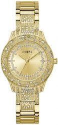 Zegarek damski Guess GW0746L2 CYRKONIE złoty. Żółte zegarki damskie Guess, złote. Za 799.00 zł.