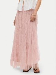 Vero Moda Spódnica tiulowa Caralia 10341582 Różowy Regular Fit. Czerwone spódnice damskie Vero Moda, m, bez wzorów, z syntetyku, maxi. Za 229.99 zł.