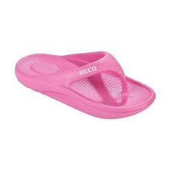 Beco Easy klapki damskie różowe. Czerwone klapki damskie 47 Brand, bez wzorów, bez obcasa, bez zapięcia. Za 200.99 zł.
