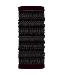 Komin na szyję - Bandana BUFF Polar Reversible Urid. Czarne szaliki męskie Buff, bez wzorów, z elastanu. Za 143.30 zł.