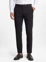 Finshley & Harding London spodnie garniturowe Mężczyźni Slim Fit szary, 40. Szare garnitury męskie Finshley & Harding London, m, bez wzorów, z syntetyku, biznesowe. Za 349.95 zł.