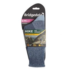 Skarpety do trekkingu damskie Bridgedale HIKE MW COM BO ORI LD. Brązowe skarpetki damskie Bridgedale, bez wzorów. Za 98.99 zł.