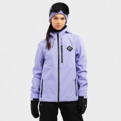 Kurtka snowboardowa damska W2-W Makalu. Niebieskie kurtki sportowe damskie SIROKO, xs, bez wzorów, z softshellu, bez ramiączek, bez kaptura, narciarskie. Za 844.00 zł.