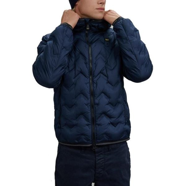 Kurtka BLAUER PIERY Niebieski. Niebieskie kurtki męskie Blauer, bez wzorów, z tkaniny, bez kaptura. Za 1,737.58 zł.