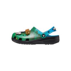 Klapki sandały chodaki męskie Crocs Class Minecraft LED. Zielone klapki męskie Crocs, bez wzorów, z materiału, bez zapięcia. Za 234.99 zł.