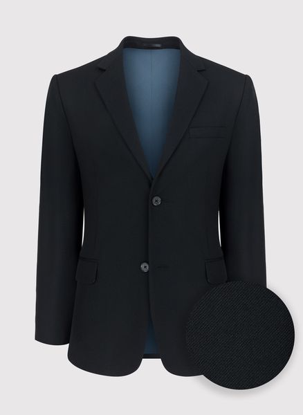 PAKO LORENTE – Czarna marynarka garniturowa P22SP-3G-026-C-S. Czarne garnitury męskie Pako Lorente, m, bez wzorów, z wełny, klasyczne, bez kołnierzyka, bez ramiączek. Za 649.99 zł.