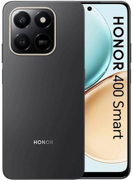 Smartfon Honor 400 Smart 4G 6GB / 128GB Czarny. Czarne smartfony HONOR. Za 753.65 zł.