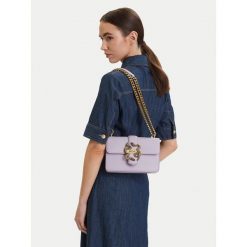 Torebka Just Cavalli. Fioletowe torebki do ręki damskie Just Cavalli, bez wzorów, bez dodatków. Za 782.99 zł.