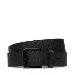 Pasek Męski Calvin Klein. Czarne paski męskie Calvin Klein, casualowe. Za 159.99 zł.