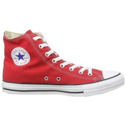 Trampki Converse Chuck Taylor All Star Hi. Czerwone trampki i tenisówki damskie Converse, bez wzorów, bez zapięcia. Za 390.00 zł.