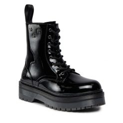 Trapery Lumberjack. Czarne trapery damskie Lumberjack, bez zapięcia. Za 349.99 zł.