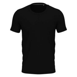 Wrzosowa Elastyczna Koszulka Unisex Dla Dorosłych. Czarne bluzki damskie Stedman, bez wzorów, sportowe, bez kołnierzyka, bez ramiączek. Za 86.99 zł.