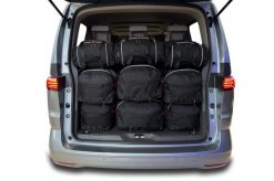 Torby Do Bagażnika Vw Multivan L2 Phev 2021+ 9Szt Kjust. Czarne torby podróżne damskie KJUST, bez wzorów, z kauczuku. Za 2,904.00 zł.