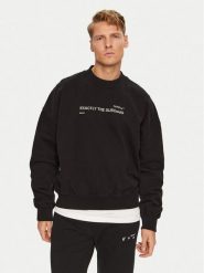 Off-White Bluza OMBA067S23FLE0021032 Czarny Regular Fit. Czarne bluzy męskie OFF-WHITE, m, bez wzorów, z bawełny, bez ramiączek, bez kaptura. Za 1,349.00 zł.
