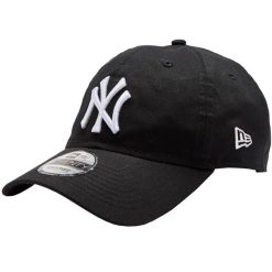 Czapka z daszkiem damska 9TWENTY League Essentials New York Yankees Cap. Czarne czapki damskie New Era, bez wzorów, sportowe. Za 99.99 zł.