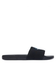 Calvin Klein Klapki Ee Slide Cv YM0YM01393 Czarny. Czarne klapki męskie Calvin Klein, bez wzorów, z materiału, bez zapięcia. Za 169.99 zł.