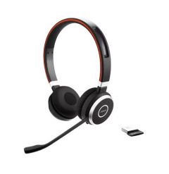 Jabra Evolve 65 SE Link 380a MS Stereo. Czerwone słuchawki bezprzewodowe JABRA. Za 1,289.00 zł.
