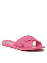 Melissa Klapki Melissa M Lover Slide Ad 35740 Różowy. Czerwone klapki damskie Melissa, bez wzorów, z tworzywa sztucznego, bez obcasa, bez zapięcia. Za 279.99 zł.