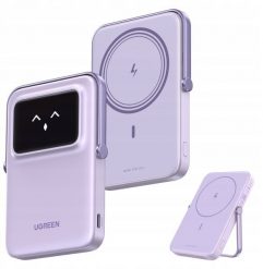 Ugreen Magnetic Wireless Power Bank backup power source, 5000 mAh. Powerbanki Ugreen. Za 212.99 zł.