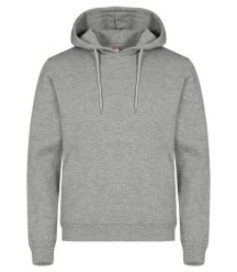 Clique Bluza z kapturem Miami z bawełny i poliestru z recyklingu – Grey Mélange. Szare bluzy damskie CLIQUE, m, bez wzorów, z bawełny, bez ramiączek, z kapturem. Za 172.80 zł.
