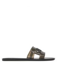 KARL LAGERFELD Klapki KL80005T Czarny. Czarne klapki damskie KARL LAGERFELD, bez wzorów, z tworzywa sztucznego, bez obcasa, bez zapięcia. Za 379.99 zł.
