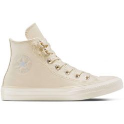 Buty sportowe Converse Chuck Taylor All Star. Brązowe buty sportowe męskie Converse, bez wzorów, ze skóry, bez zapięcia, na fitness i siłownię. Za 590.00 zł.