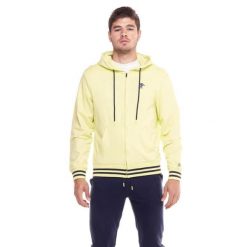 Welcome Back Męski dres z kapturem i zamkiem. Niebieskie komplety dresowe męskie LEONE 1947 APPAREL, m, bez wzorów, z dresówki. Za 189.41 zł.